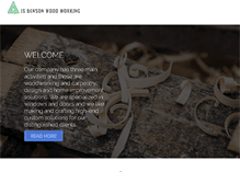 Tablet Screenshot of jsbensonwoodworking.com